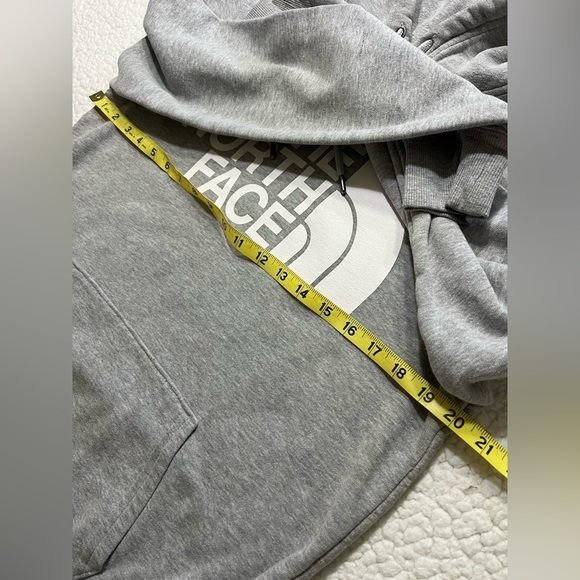 North Face Hoodie Sweatshirt Heather Gray Mens Small - Picture 5 of 6